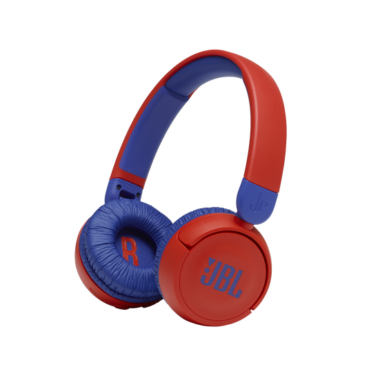 JBL Jr310BT - Red - Kids Wireless on-ear headphones - Hero image number null